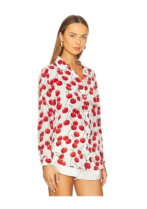 Muma World Long Sleeve Shirt in White. Size S. Also in XL.