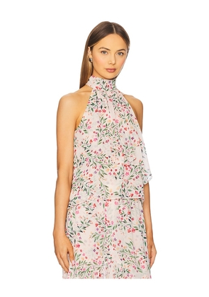 MISA Los Angeles Anka Top in Neutral. Size M. Also in S, XL, XS.