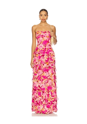 Lovers and Friends Tracie Gown in Pink. Size M. Also in L, S, XL, XS, XXS.