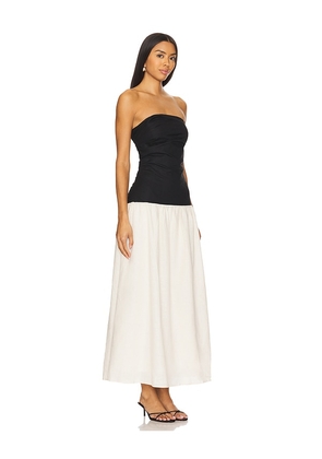 SNDYS Stella Maxi Dress in Cream. Size M. Also in L, S, XL, XS, XXL, XXS.
