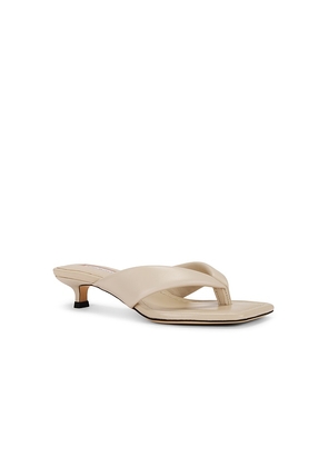Tony Bianco Tropic Sandal in Ivory. Size 5. Also in 5.5, 6, 6.5, 7, 7.5, 8, 8.5.