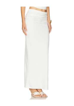SNDYS Larissa Skirt in Ivory. Size L. Also in M, S, XL, XS, XXS.