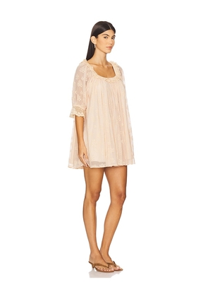 Tularosa Gracie Mini Dress in Peach. Size L. Also in M, S, XL, XS, XXS.