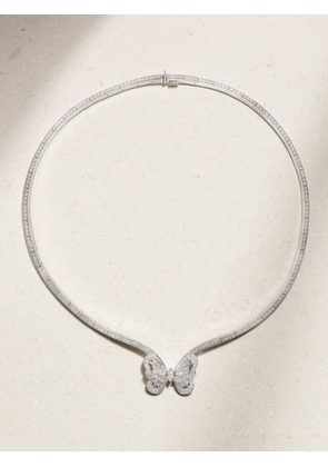 De Beers - Portraits Of Nature Butterfly 18-karat White Gold Diamond Necklace - One size
