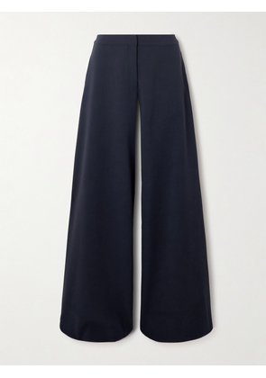 The Frankie Shop - Sierra Jersey Wide-leg Pants - Blue - x small,small,medium,large
