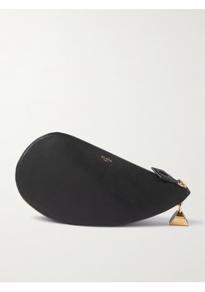 Alaïa - Le Demi-cœur Leather Clutch - Black - One size