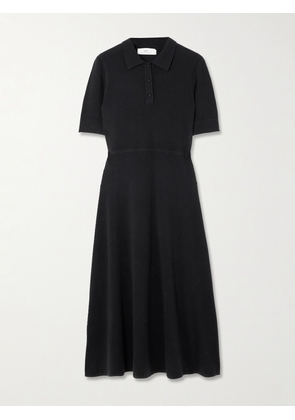 Arch4 - Paris Cashmere Midi Dress - Black - x small,small,medium,large,x large