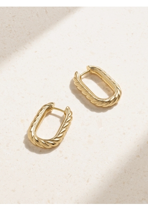 David Yurman - Dy Madison® 18-karat Gold Hoop Earrings - One size