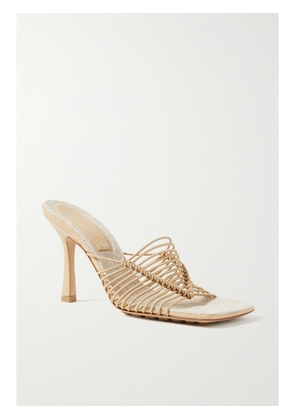Bottega Veneta - Knotted Cord And Raffia Mules - Neutrals - IT34,IT34.5,IT35,IT35.5,IT36,IT36.5,IT37,IT37.5,IT38,IT38.5,IT39,IT39.5,IT40,IT40.5,IT41,IT41.5,IT42