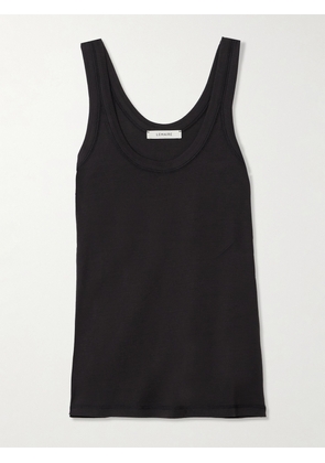 LEMAIRE - Organic Cotton Tank - Black - xx small,x small,small,medium,large,x large