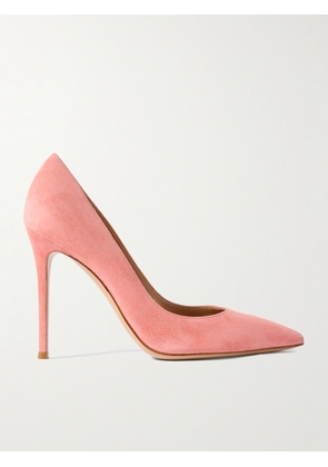 Gianvito Rossi - 105 Suede Pumps - Pink - IT36,IT36.5,IT37,IT37.5,IT38,IT38.5,IT39,IT39.5,IT40,IT40.5,IT41,IT41.5,IT42