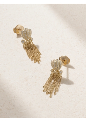 Yvonne Léon - Poulpes 9-karat Gold Diamond Earrings - One size