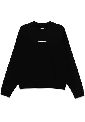 Jil Sander logo-print sweatshirt - Black