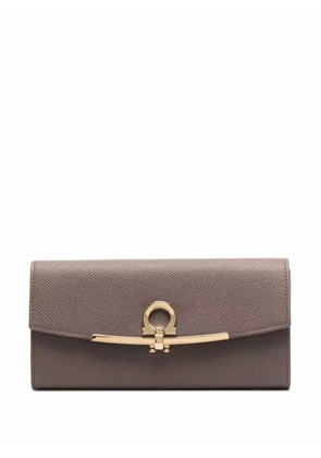 Ferragamo Continental leather wallet - Brown