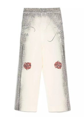 Jean Paul Gaultier multi-tattoo trousers - Neutrals