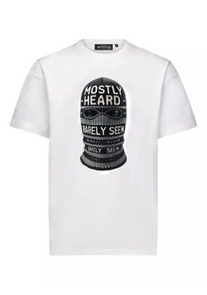 Mostly Heard Rarely Seen Ski Mask cotton T-shirt - White
