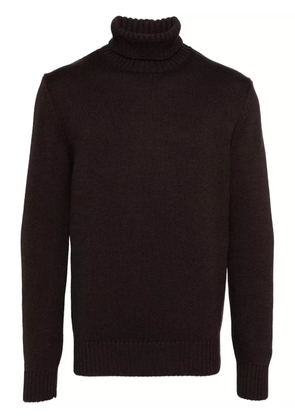 Cruciani turtleneck jumper - Brown