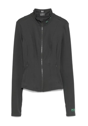 P.E Nation high-neck zip-front jacket - Grey