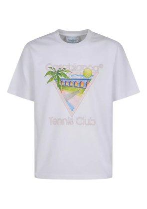 Casablanca Tennis Club T-shirt - White