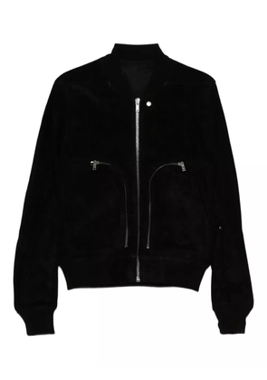 Rick Owens Bauhaus leather bomber jacket - Black
