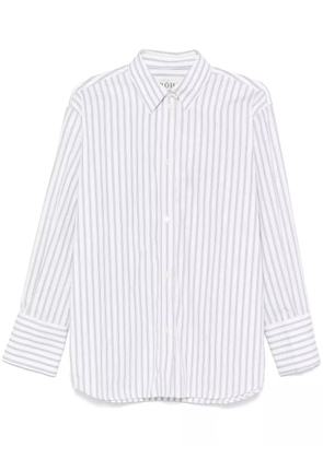 Róhe striped shirt - White
