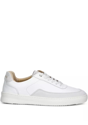 Filling Pieces Mondo leather panelled sneakers - White
