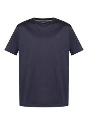 Paul & Shark logo-embroidered cotton T-shirt - Black