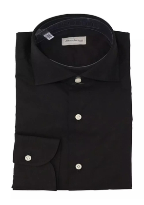SARTORIO NAPOLI cotton shirt - Black