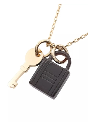 Hermès Pre-Owned 2010 Amulet Padlock PM necklace - Gold