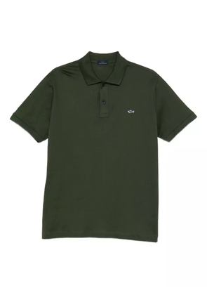 Paul & Shark logo-embroidered polo shirt - Green