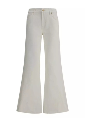 7 For All Mankind Spencer flare jeans - White