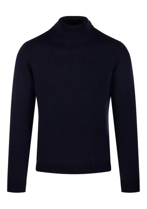 Roberto Collina high-neck wool sweater - Blue
