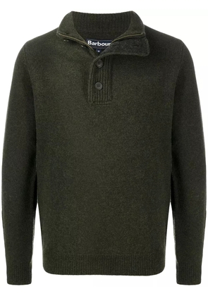 Barbour high-neck sweater - Green