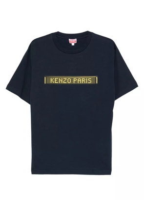 Kenzo digital-print T-shirt - Blue