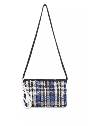 JW Anderson checked shoulder bag - Black