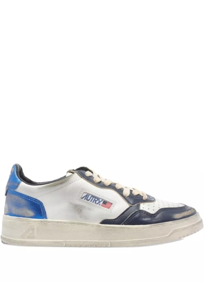 Autry leather logo sneakers - White