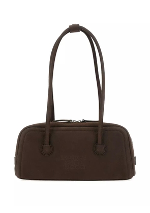 Marge Sherwood Soft double-handle leather bag - Brown
