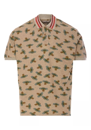 Vivienne Westwood cotton polo shirt - Neutrals