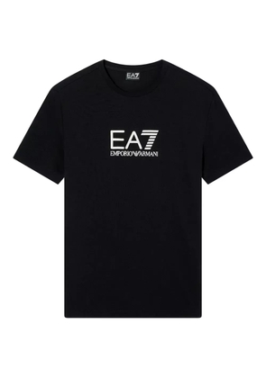 Ea7 Emporio Armani logo-print T-shirt - Black