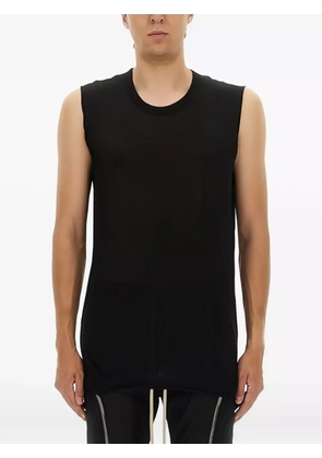Rick Owens crew-neck tank-top - Black