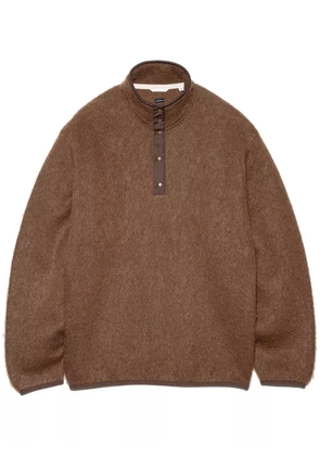 Nanamica pullover jumper - Brown