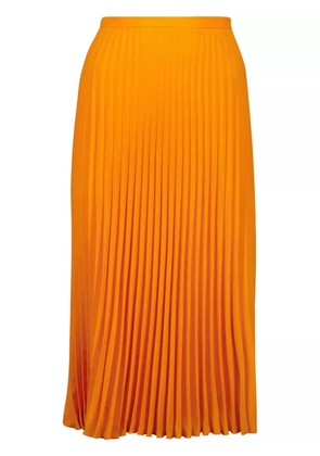 MM6 Maison Margiela pleated skirt - Orange
