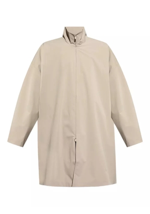 FEAR OF GOD ESSENTIALS Timber zip-front coat - Neutrals