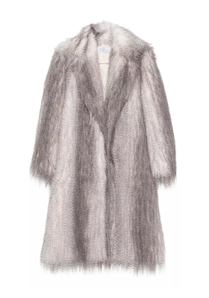 Giuseppe Di Morabito belted faux-fur coat - Grey
