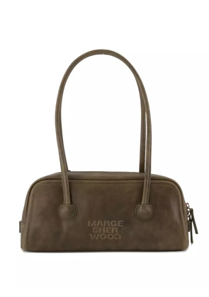 Marge Sherwood Soft Boston E/W shoulder bag - Brown