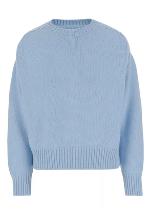 SA SU PHI crew-neck sweater - Blue