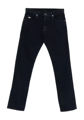 Emporio Armani logo-motif jeans - Blue