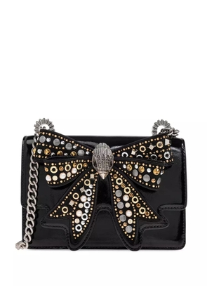 Kurt Geiger London small Bow Shoreditch leather cross body bag - Black