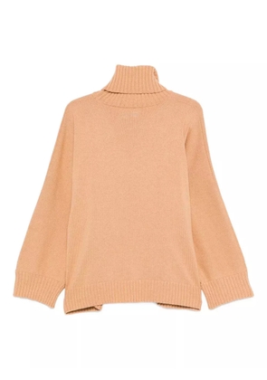Alberta Ferretti turtleneck sweater - Neutrals