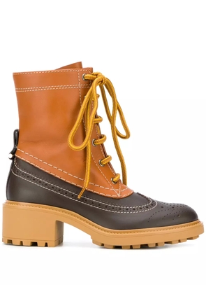 Chloé Franne ankle boots - Brown